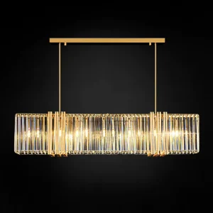 Modern LED Luxury Crystal Chandelier Pendant Light Fixture