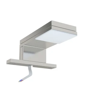 Modern LED Mirror Lighting Cabinet Mounted Vanity Wall Lamp Chrome Finish 250 Lumens Bathroom ABS Material Waterproof IP44 Ra80