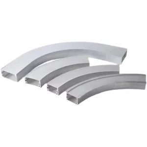Modern LED Motion Sensor Cabinet Light Aluminium Profile 50x50mm Bendable Flexible Channel Eco Friendly Durable PC Wall Mounted