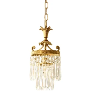 Modern LED Pendant Lights Brass Pendant Lights Bedroom Dining Room Height Adjustable Pendant Lights