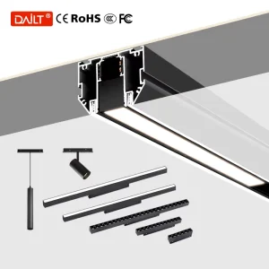 Modern LED Stretch Ceiling Profile Magnetic Track Light Aluminum Surface Suspended Embedded 1M 1.5M 2M 7W 8W 9W 10W