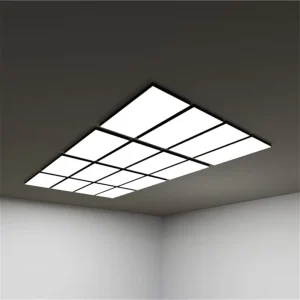 Modern LED Work Light for Auto Car Detailing Aluminum Panel Ceiling Light for Home Workshop and Garage