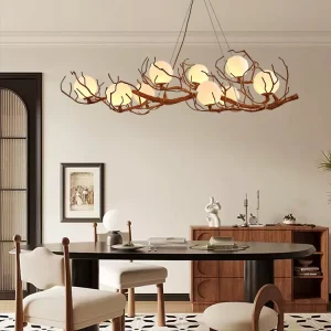Modern Large Chandelier for High Ceilings Indoor Living Room Pendant