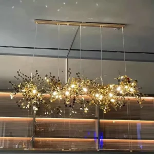 Modern Led Luxury Chandelier Dining Living Room Home Lighting Pendant Lights