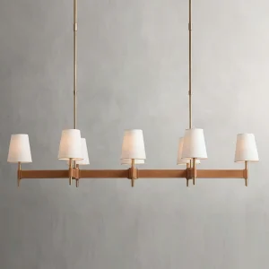 Modern Liner Led Pendant Light Led Living Room Chandelier for Home