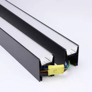 Modern Linking Linear Lighting Engineers Systems 36w 60w CCT Switchable Linear Light Anti Glare Aluminum Linear Light