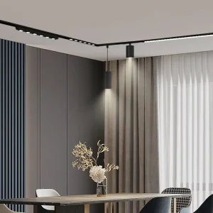 Modern Low Voltage 24V Commercial Lighting Smart Ceiling Recessed Aluminium Smd Cob Linear 24V 48V Led Magnetic Track Light