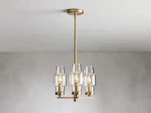 Modern Luxury American Style Pendant Light High-end Glass Chandelier for Living Room Restaurant Hall Stairway