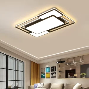 Modern Luxury Bedroom LED Dimmable Ceiling Light Fixture