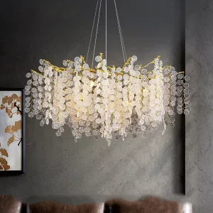 Modern Luxury Chandelier for Living Dining Room elegant Bedroom American European and French Style Villa Pendant Light