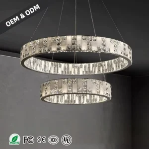Modern Luxury Crystal LED Pendant Lights Living Dining Room Chandelier Lighting Home Decor Cloud Stone Hanging Lamp Fixtures