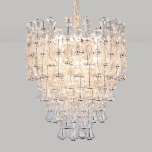Modern Luxury Glass Chandelier & Pendant Lamp for Villa Hotel Restaurants Dining Living Room Bedroom Lighting