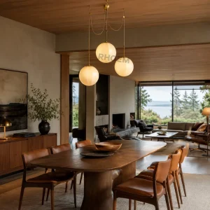 Modern Luxury Globe Chandelier Designer Cluster Ceiling Lighting Fixture for Dining Room Villa Hotel Project