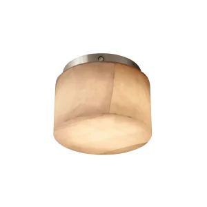 Modern Luxury LED Ceiling Light Small Size Iron Material with Stone Shade