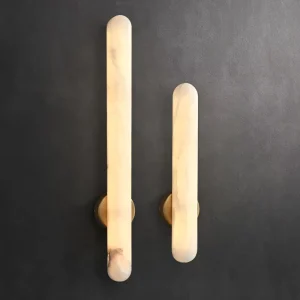 Modern Luxury Natural Marble Wall Lamp Living Room Bedside Bedroom Decoration LED Light Fixtures Vintage Sconce Home Decor Light