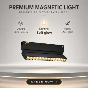 Modern Mini Magnetic Track Smart System Adjustable Angle LED Grille Light 48V Recessed Linear Track Lights Dimmable