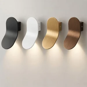 Modern Minimalist 5W LED Wall Sconce Aluminum Decorative Wall Light Black White Gold Coffee Warm White 3000K 50000 Hours