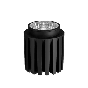 Modern Minimalist Embedded LED Spotlight with Aluminum Heat Sink Simple Elegant Design Indoor Lighting Solution