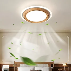 Modern Minimalist LED Full Spectrum Ceiling Fan Lamp Remote Control High CRI 90 Eye-care Flush Mount Household Decor Lighting