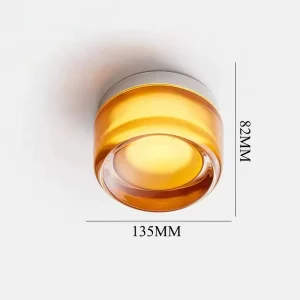 Modern Minimalist LED Wall Lamp Aluminum Acrylic Bedside Sconce Dimmable