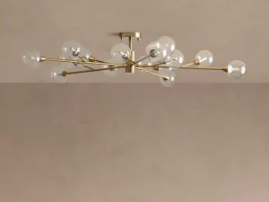 Modern Minimalist Scandinavian Pendant Light Glass Chandelier for Living Room Dining Room Kitchen Table Bedroom