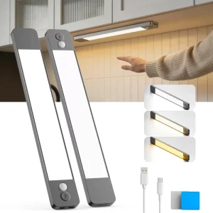 Modern Motion Sensor Rechargeable LED Lamp Cabinet Lighting Kitchen Bedroom Staircase Night Reading Stepless Dimming