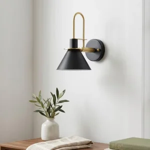 Modern Nordic Iron LED Wall Sconces Decorative Wall Light Dimmable 3000K Warm White Wall Lamp for Bedroom & Living Room 220V