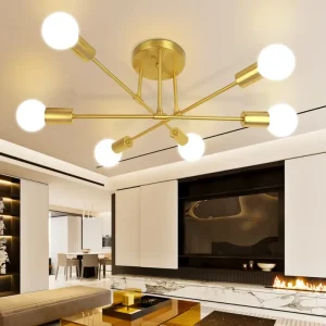 Modern Nordic LED Metal Pendant Light 90 cm