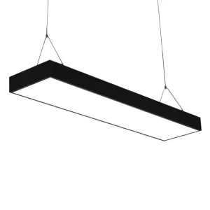 Modern Office Lighting Linear Lamp 36W LED Pendant Light Dimmable Seamless Aluminum Office Shop School LED Linear Light