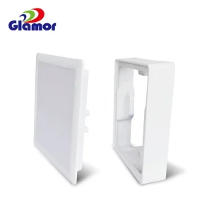 Modern Office Lighting Square LED Ceiling Panel Lamp with Built in Driver Slim Frame Dimmable 3W 22W CCT 3000K 4000K 6500K