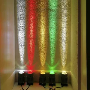 Modern Outdoor LED Spot IP65 Waterproof Aluminum 10W Narrow Beam Spotlight White Warm Red Yellow for Garden Lighting