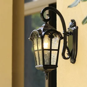 Modern Outdoor Wall Light IP65 Waterproof Aluminium Warm White LED Sconces for Garden Fence Main Gate Corridor Decoration