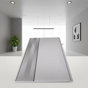 Modern PVC Ceiling Panel with Sound Absorbing Waterproof Features for Hotel Kitchen Living Room Mall Bathroom Apartment