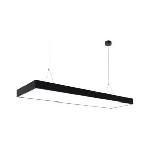 Modern Pejabat Papan Iklan LED Batten Single Color IP54 Rated 36W 40W 55W Customizable Reka Bentuk Langit Dengan Cahaya Panel