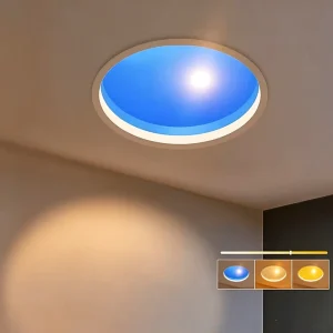 Modern Plastic LED Series Square Simulation Skylight Eye Protection Artificial Skylight for Retail Store Shopping Center Mall