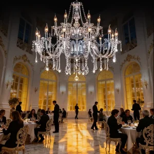 Modern Project Unique Design Style Indoor Decoration Luxury Crystal Villa Lobby Wedding Hotel Chandelier Pendant