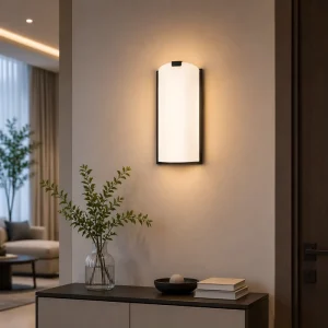 Modern RIO Indoor Wall Lamp Triac Dimmable 3 CCT Selectable Ivory White Acrylic Wall Sconce for Hotel Hospitality Project
