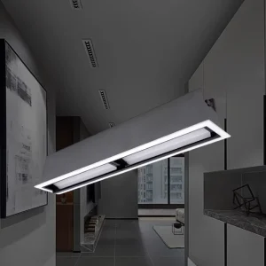 Modern Recessed Linear Grille Downlight Anti Glare LED Ceiling Light for Living Room Bedroom and Hallway