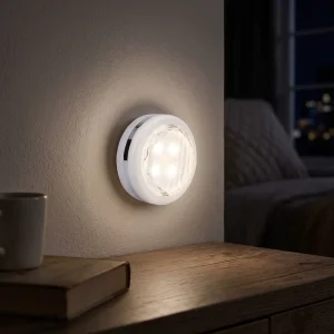 Modern Remote Control Wireless 5V PC Shade LED Cabinet Light with Battery Smart Night Sensor for Bedroom and Kitchen