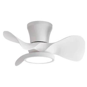 Modern Round Led Light Ceiling for Room Decorating Light White 3 Blades 40W 20 Inch Ceiling Lights for Home with Remote Control