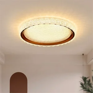 Modern Simple Ceiling Lamp French Elegant LED Flush Mount Ceiling Light for Home Decor Living Room Bedroom Hotel Cafe