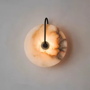 Modern Simple Luxury Marble Natural Wall Lamps Living Room Bedroom Indoor Decorative Mounted LED Wall Light