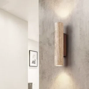 Modern Simple Wall Lamp up and Down Luminous Marble Wall Lamp Home Staircase Hotel Villa Bedroom Living Room Lamp