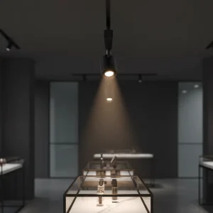 Modern Slim Magnetic LED Track Spotlight 220V Modular COB Rail System Dimmable Smart Control High CRI 95 Aluminum Surface Art