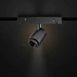 Modern Slim Magnetic LED Track Spotlight COB Dimmable High CRI95 Aluminum Surface Mounted Office Indoor Supermarket
