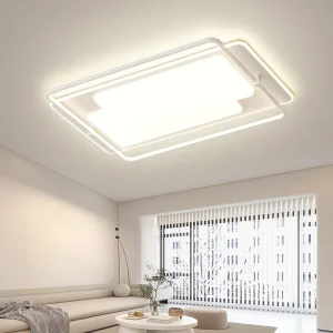 Modern Square LED White Ceiling Light IP65 Waterproof Acrylic Flush Ceiling Light for Living Room