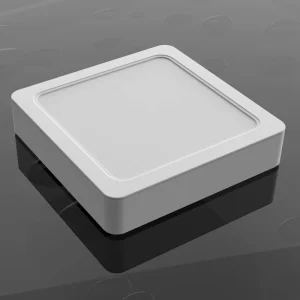 Modern Square White LED Panel Bathroom Ceiling Lights IP54 SMD2835 3000-6500K Color Temp Plastic Lamp Body 2-Year