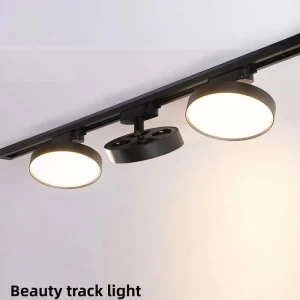 Modern Style Aluminum LED Flood Track Light for Live Streaming Rooms Fashion Stores High Brightness Commercial FillLight