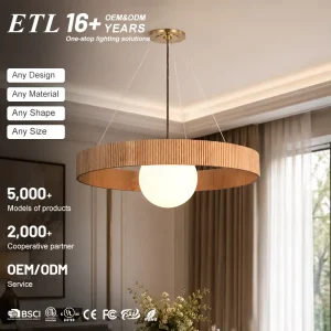 Modern Style Interior Decor Ring LED Chandelier Pendant Light for Villa Living Room Dining Coffee Shop