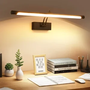Modern Style Minimalist LED Bathroom Mirror Lamp Wall Mounted Long Strip for Cabinet and Makeup Use